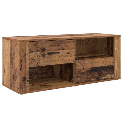 TV-skab 100 x 35 x 40 cm - gammelt træ