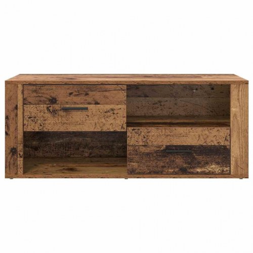 TV-skab 100 x 35 x 40 cm - gammelt træ