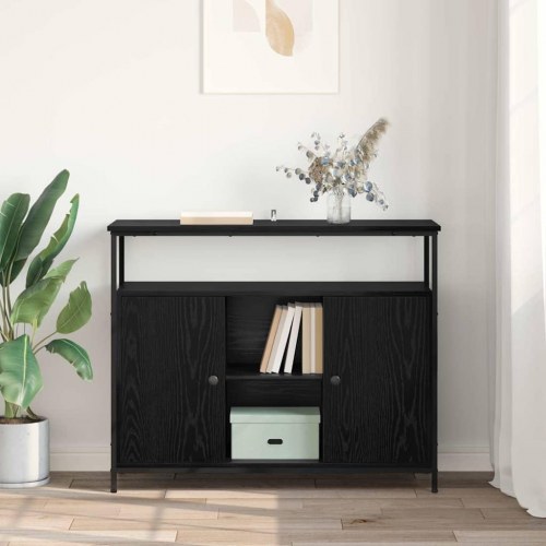 Skænk i sort eg 100 x 35 x 80 cm