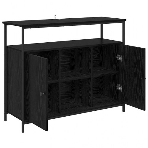 Skænk i sort eg 100 x 35 x 80 cm