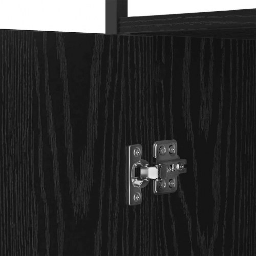 Skænk i sort eg 100 x 35 x 80 cm