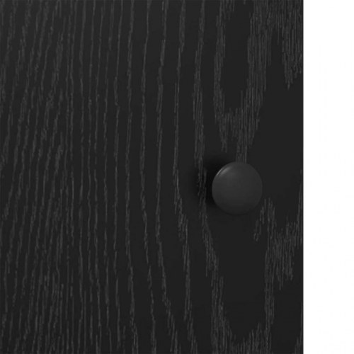 Skænk i sort eg 100 x 35 x 80 cm