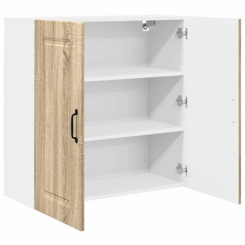 Vægskab til køkken Sonoma eg 80 x 31 x 80 cm Konstrueret træ