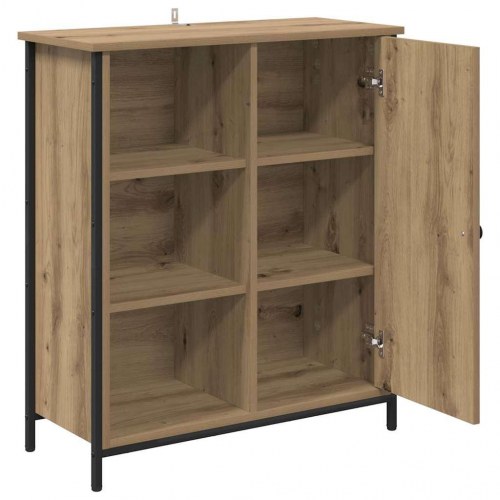 Sidebord Artisan Egetræ 70 x 30 x 80 cm Konstrueret træ