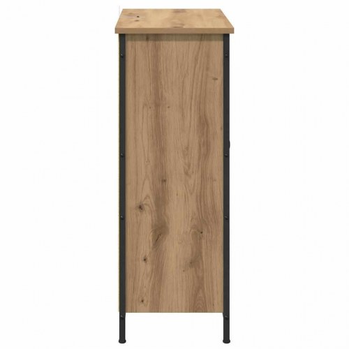 Sidebord Artisan Egetræ 70 x 30 x 80 cm Konstrueret træ
