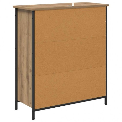 Sidebord Artisan Egetræ 70 x 30 x 80 cm Konstrueret træ