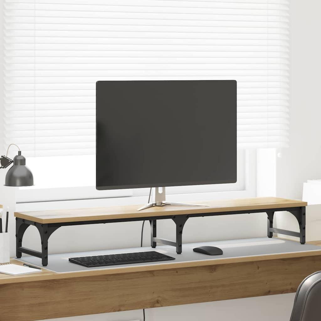 Monitor Stativ Artisan Egetræ 105 x 23 x 15,5 cm