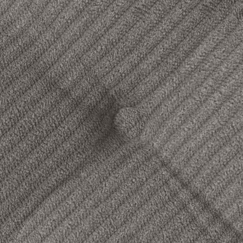 Sædepuder 4 stk Lysegrå 40 x 40 x 6 cm Velourstof