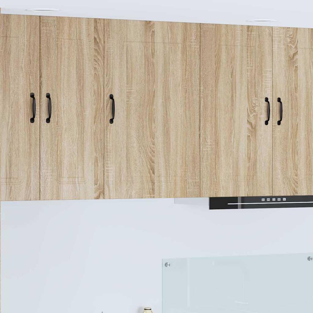 Vægskab til køkken Sonoma eg 50 x 31 x 80 cm Konstrueret træ