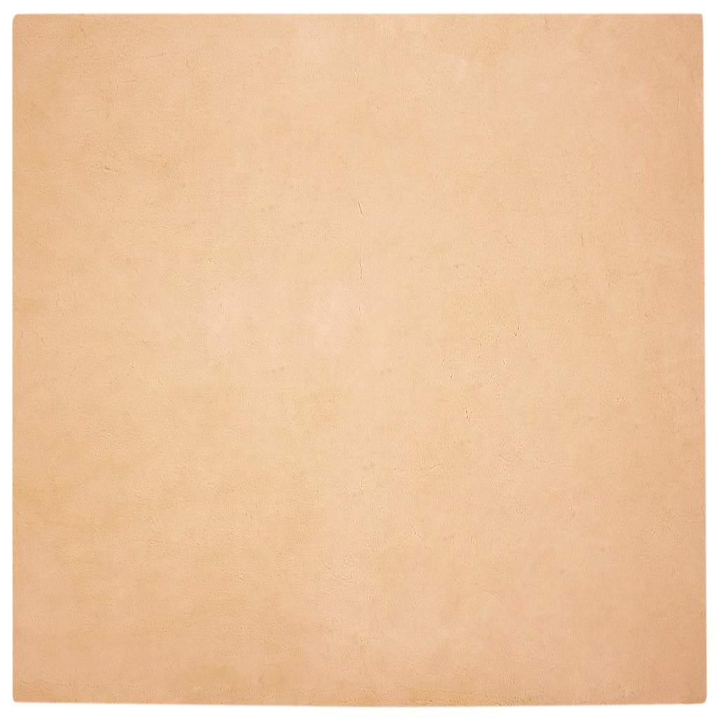 Faux Kanin Pels Tæppe Gråbrun 120 x 120 cm Polyester