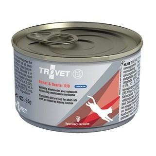 Vådfoder til kat – TROVET Renal & Oxalate RID, kylling, 100 g