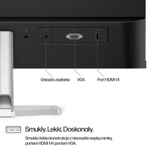 Skærm 23,8" Full HD – HP Series 5 524sf (sølv)