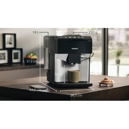 Kaffemaskine fuldautomatisk Siemens EQ500 TP511R01 espressomaskine