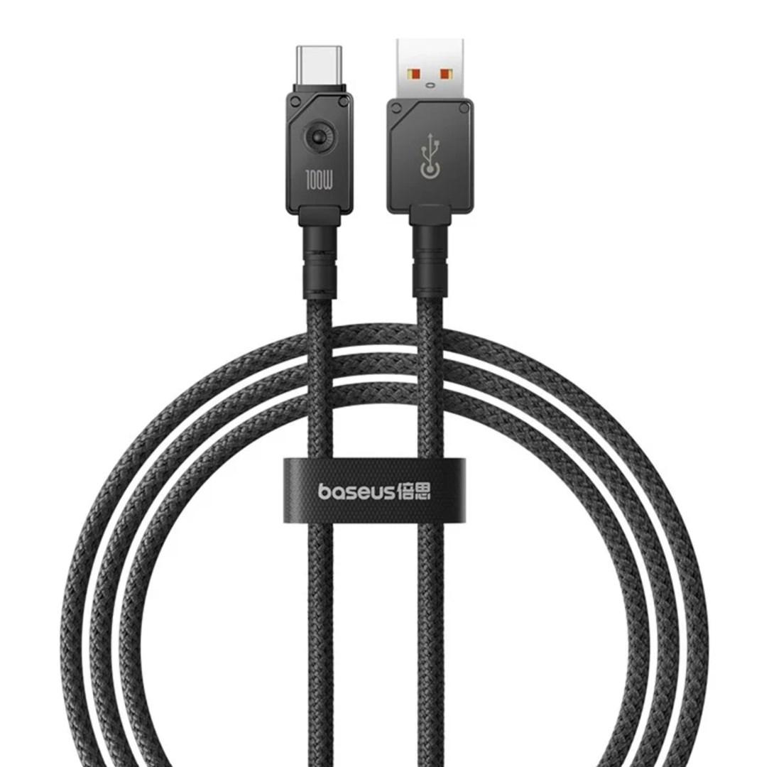 USB-C kabel 1 m – Baseus Unbreakable, USB-A til USB-C, sort