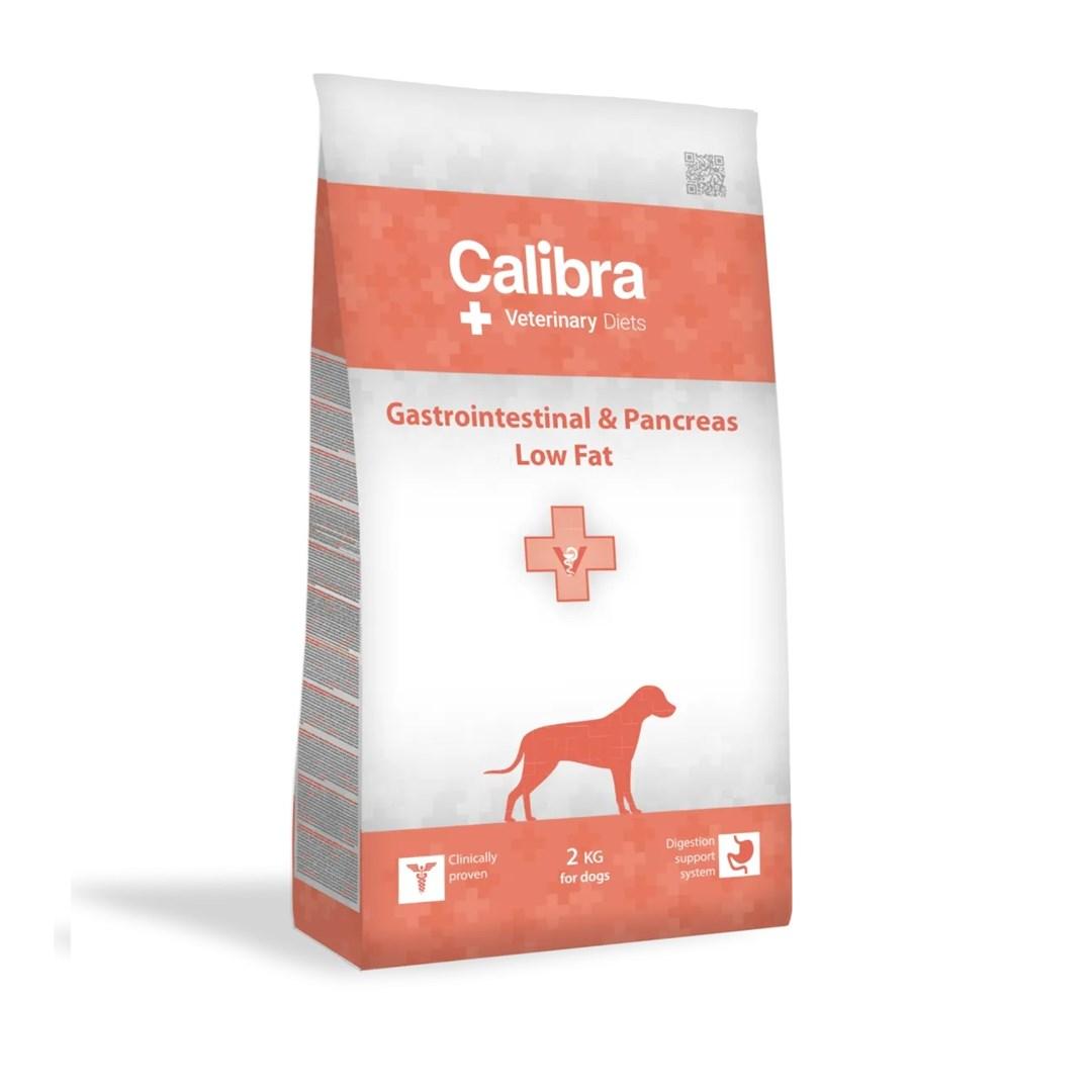 Hundefoder tørfoder Calibra Veterinary Diets Gastrointestinal & Pancreas Low Fat 2 kg