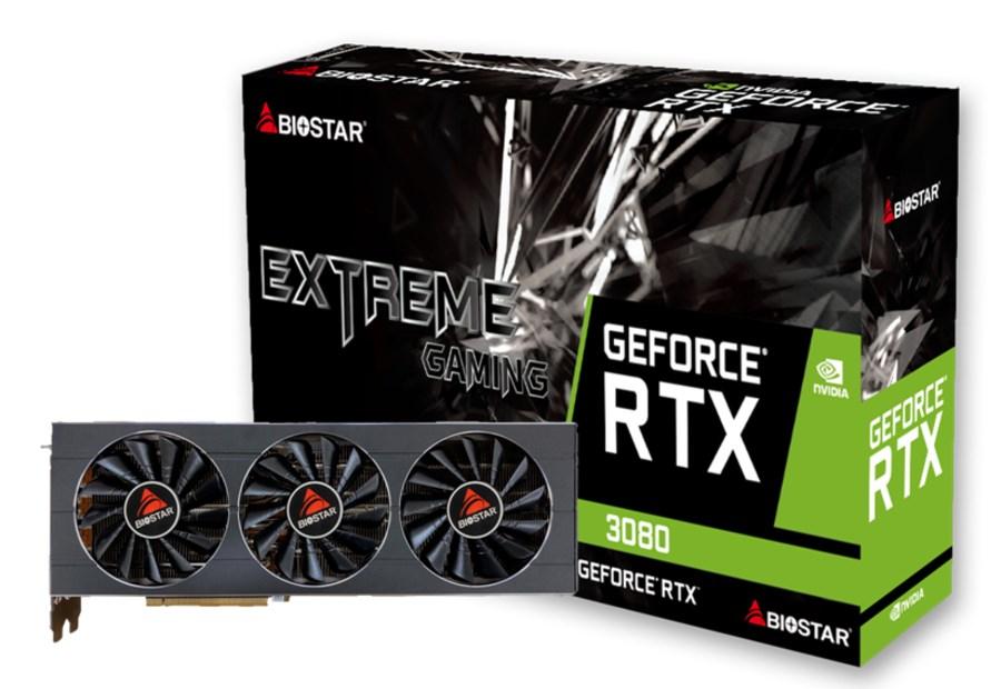Grafikkort NVIDIA Biostar GeForce RTX 3080 10 GB GDDR6X