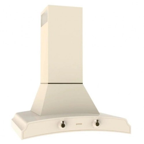 Emhætte vægmonteret Gorenje DK63MCLI – elfenbensfarvet, 60 cm