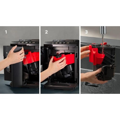 Kaffemaskine fuldautomatisk Siemens EQ.500 TQ518RX3 – espressomaskine 1,9 l