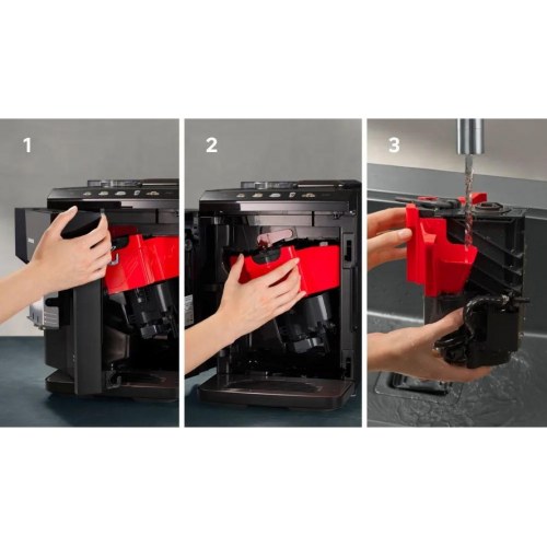 Kaffemaskine fuldautomatisk – Siemens EQ.500 TP513R09, espressomaskine 1,9 l