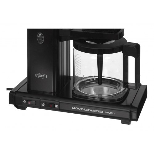 Filterkaffemaskine Moccamaster KBG Select - sort, 1,25 l