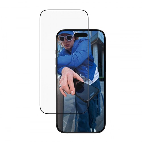 Skærmbeskyttelse til iPhone - PanzerGlass, gennemsigtig glas