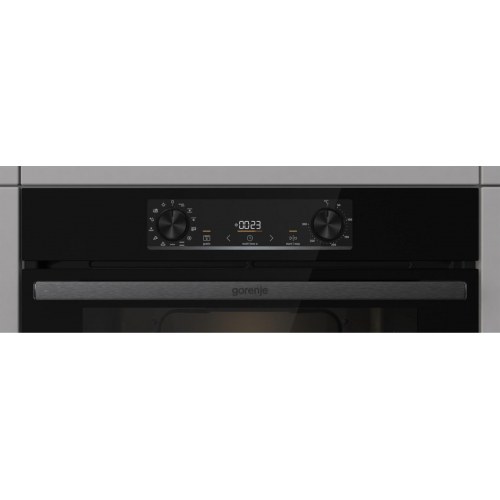 Indbygningsovn Gorenje BO6737E02BG - 77 l, sort