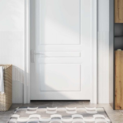 Skruemonterede dørbørste tætninger 6 stk Hvid 100 cm