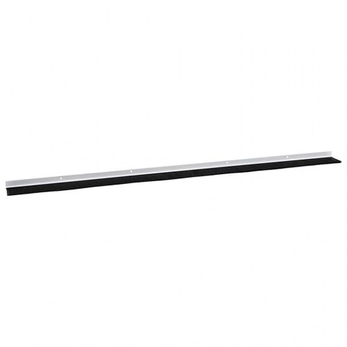 Skruemonterede dørbørste tætninger 6 stk Hvid 100 cm