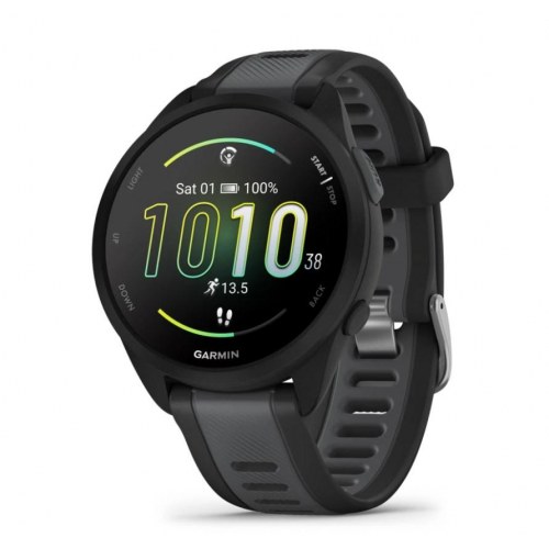 Sportsur Garmin Forerunner 165 - 43 mm AMOLED GPS, sort