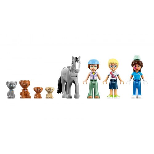 LEGO Friends hest og kæledyrs dyreklinik 42651