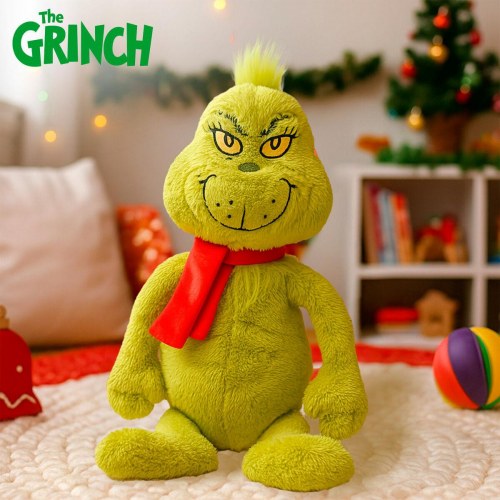 Tøjdyr The Grinch - grøn bamse 50 cm