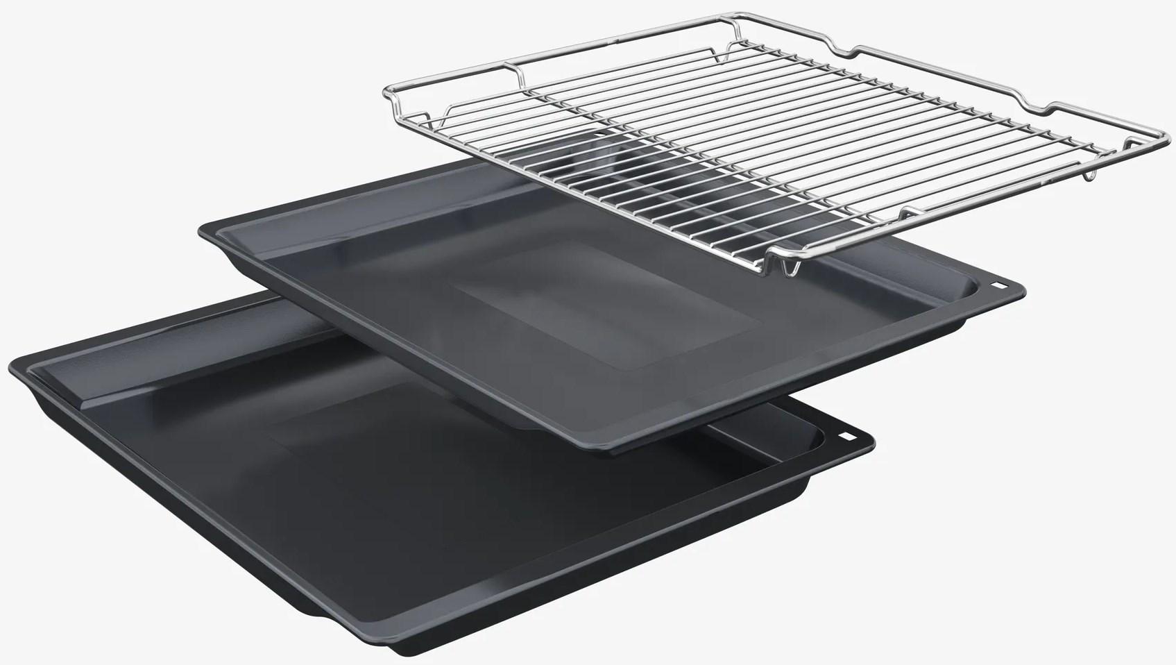 Indbygningsovn Bosch Serie 6 HBG536EW4 – 71 l, hvid