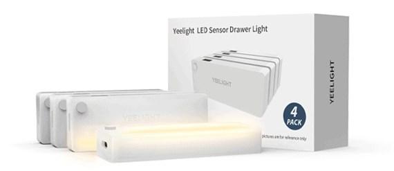 LED skuffelys med bevægelsessensor – Yeelight (4-pak)