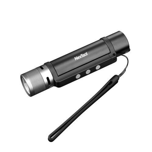 Lommelygte NexTool Thunder NE20170 6-i-1 - powerbank, alarm og værkstedslys