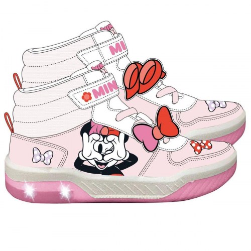Sneakers til børn Minnie Mouse - pink, str. 32