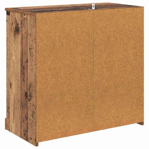 Højskab i gammelt træ 70 x 35,5 x 67,5 cm