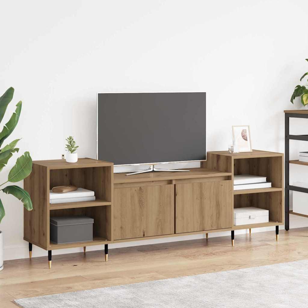 TV-skab Artisan Egetræ 160 x 35 x 55 cm Konstrueret træ