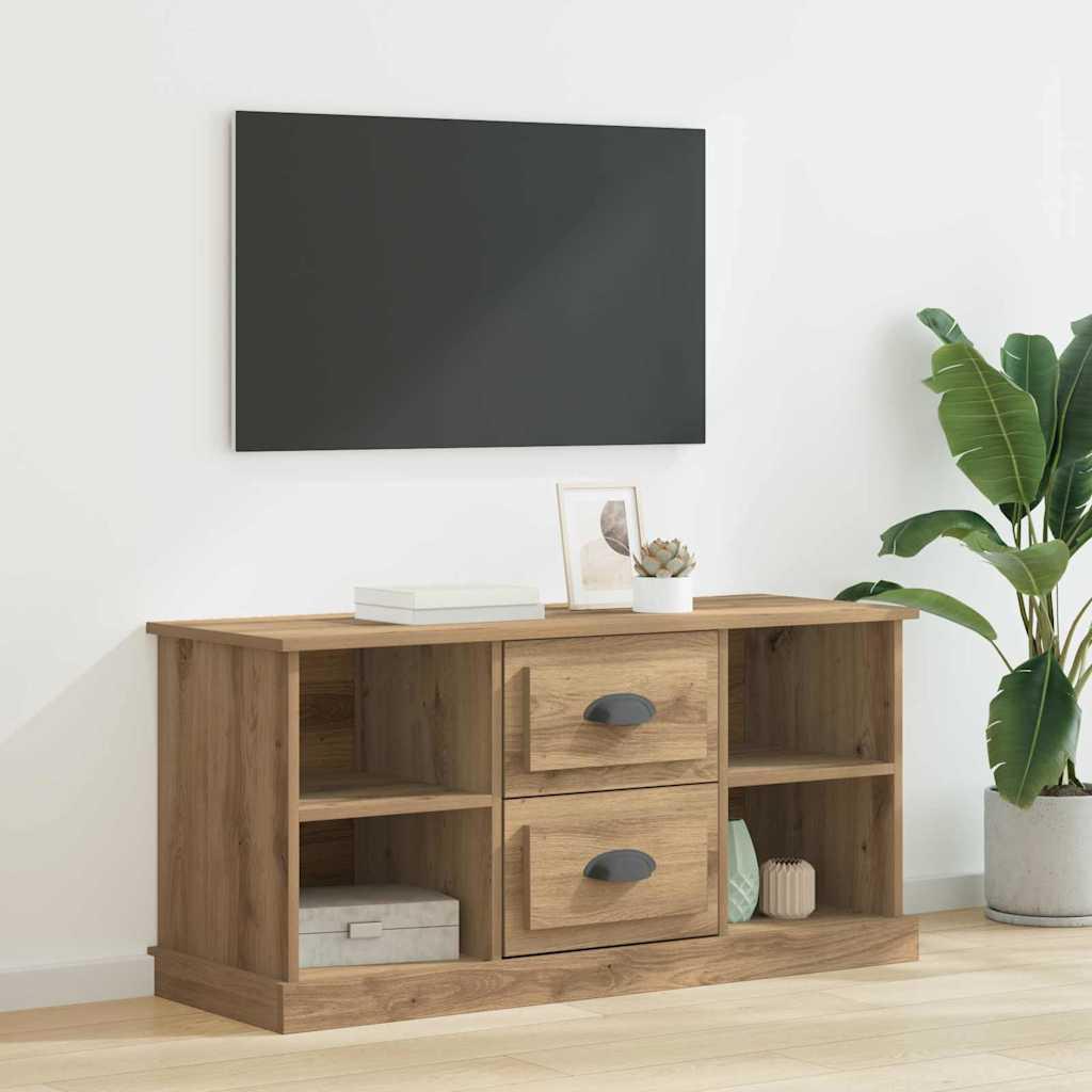 TV-skab Artisan EgetrÃ¦ 99,5 x 35,5 x 48 cm Konstrueret trÃ¦