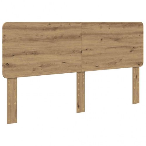 Hovedgærde med hovedgærde Artisan Egetræ 180 cm Konstrueret træ