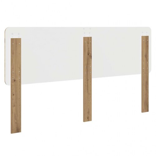 Hovedgærde med hovedgærde Artisan Egetræ 180 cm Konstrueret træ