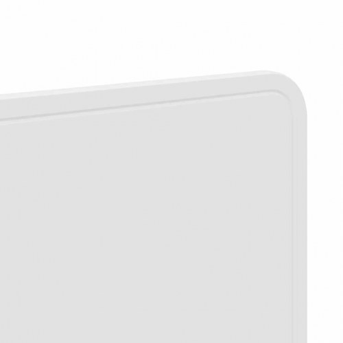 Hovedgærde med hovedgærde Gloss Hvid 180 cm Konstrueret træ