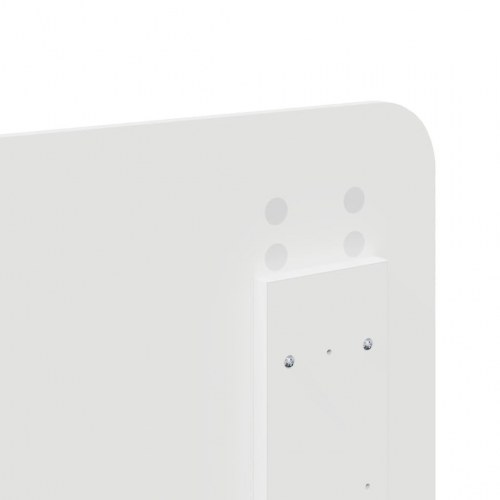 Hovedgærde med hovedgærde Gloss Hvid 180 cm Konstrueret træ