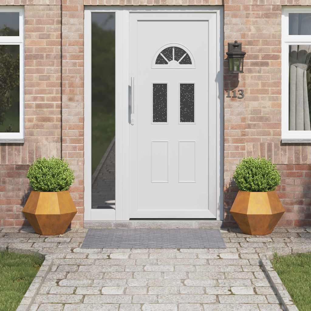 Plantekasse 2 stk Rusten 50 x 50 x 40 cm Cortenstål