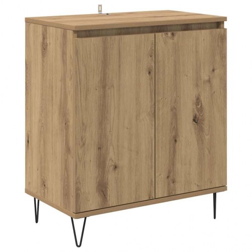 Sidebord Artisan Egetræ 60 x 35 x 70 cm Konstrueret træ