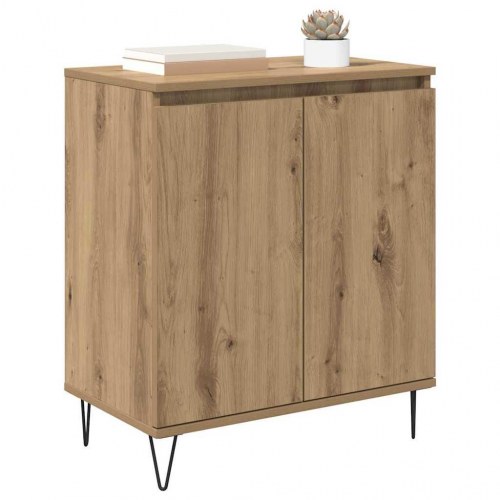 Sidebord Artisan Egetræ 60 x 35 x 70 cm Konstrueret træ
