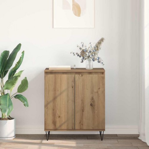 Sidebord Artisan Egetræ 60 x 35 x 70 cm Konstrueret træ