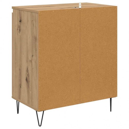 Sidebord Artisan Egetræ 60 x 35 x 70 cm Konstrueret træ