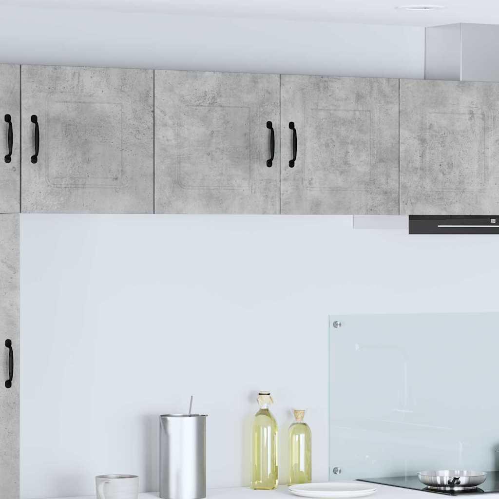 Vægskab til køkken Beton Grå 80 x 31 x 40 cm Konstrueret træ