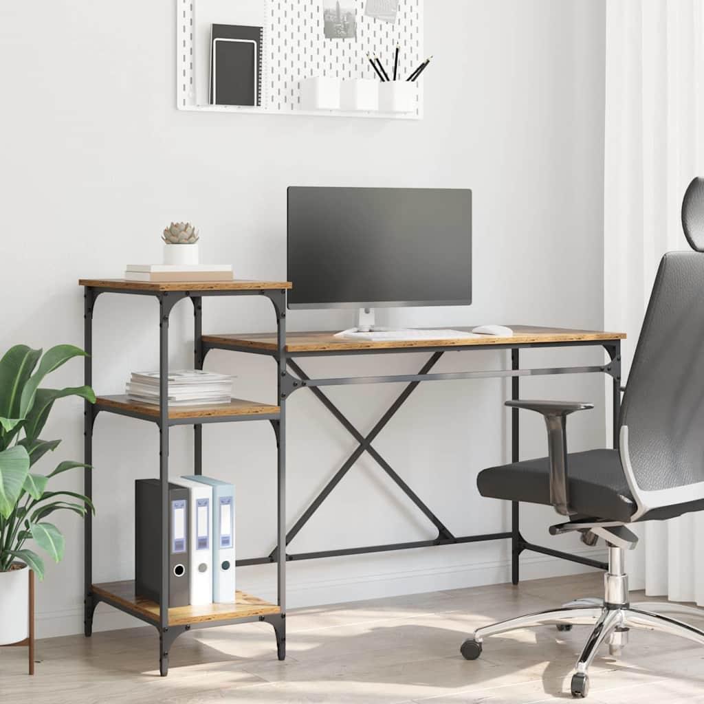 Bord Gammelt træ 135 x 50 x 90 cm Konstrueret træ