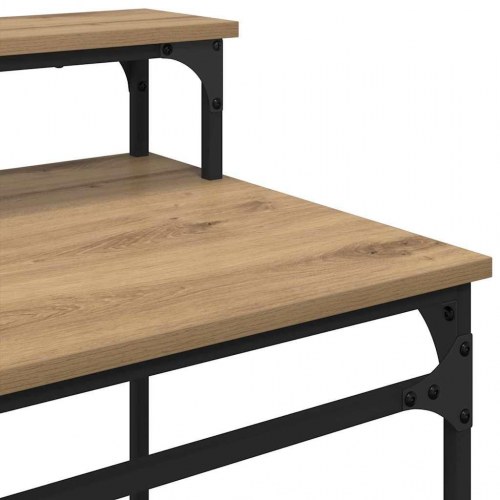 Skrivebord i artisan egetræ 100 x 50 x 90 cm